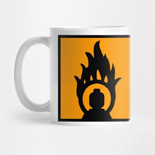 MINIFIG IN FLAME LOGO Mug